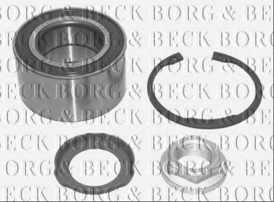 Комплект подшипника ступицы колеса BORG & BECK BWK482