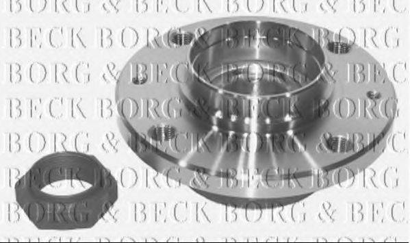 BORG & BECK BWK489 Комплект подшипника ступицы колеса