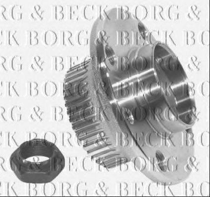 Комплект подшипника ступицы колеса BORG & BECK BWK505