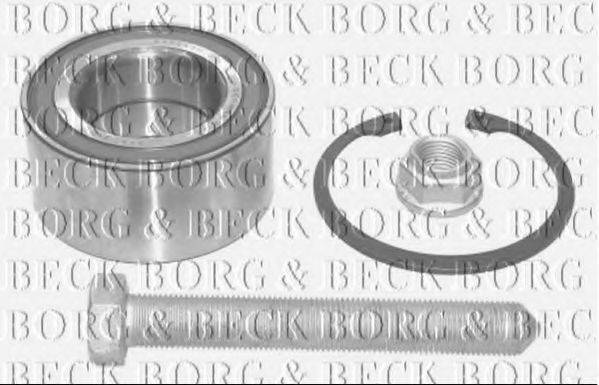 Комплект подшипника ступицы колеса BORG & BECK BWK514
