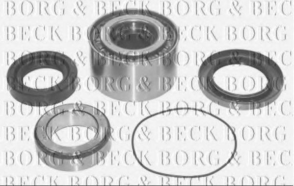 BORG & BECK BWK583 Комплект подшипника ступицы колеса