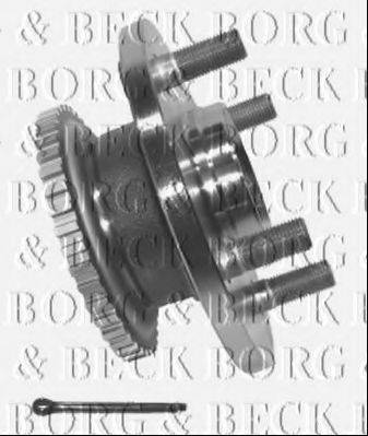 Комплект подшипника ступицы колеса BORG & BECK BWK600
