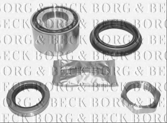 BORG & BECK BWK608 Комплект подшипника ступицы колеса