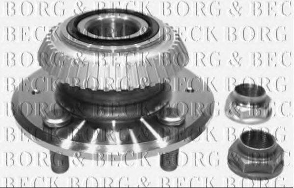 Комплект подшипника ступицы колеса BORG & BECK BWK653