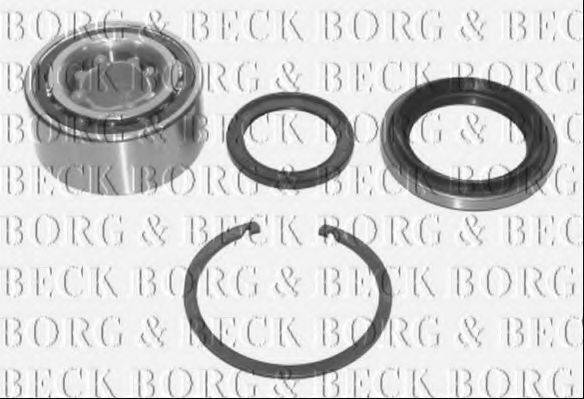 BORG & BECK BWK669 Комплект подшипника ступицы колеса