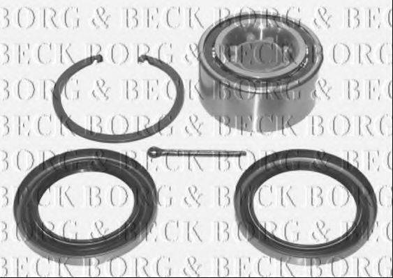 BORG & BECK BWK676 Комплект подшипника ступицы колеса