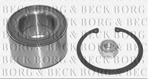 BORG & BECK BWK702 Комплект подшипника ступицы колеса