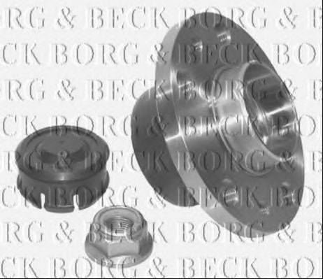 BORG & BECK BWK712 Комплект подшипника ступицы колеса