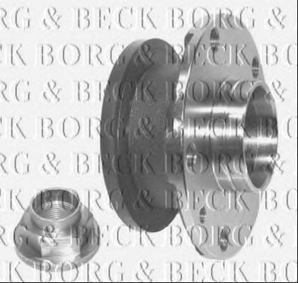 Комплект подшипника ступицы колеса BORG & BECK BWK718