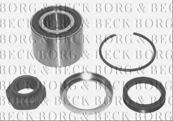 BORG & BECK BWK725 Комплект подшипника ступицы колеса