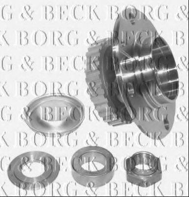 BORG & BECK BWK730 Комплект подшипника ступицы колеса