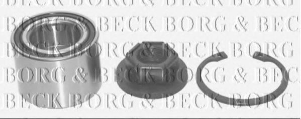 BORG & BECK BWK745 Комплект подшипника ступицы колеса