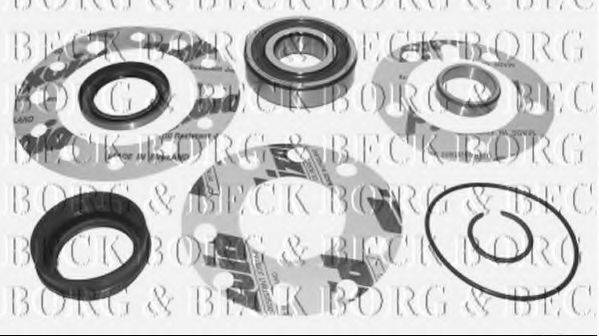 Комплект подшипника ступицы колеса BORG & BECK BWK836