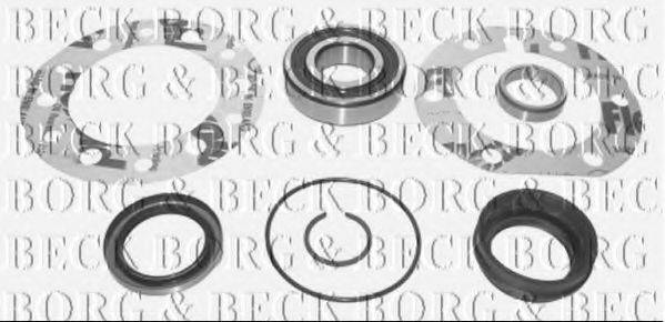 BORG & BECK BWK837 Комплект подшипника ступицы колеса