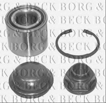 Комплект подшипника ступицы колеса BORG & BECK BWK840