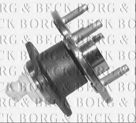 Комплект подшипника ступицы колеса BORG & BECK BWK849