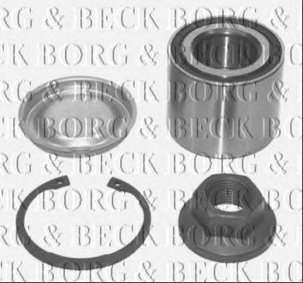 BORG & BECK BWK884 Комплект подшипника ступицы колеса