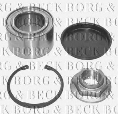 BORG & BECK BWK887 Комплект подшипника ступицы колеса