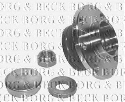 Комплект подшипника ступицы колеса BORG & BECK BWK900