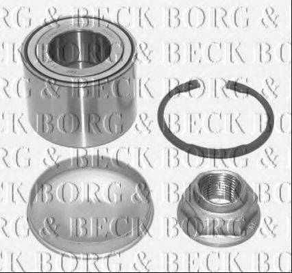 Комплект подшипника ступицы колеса BORG & BECK BWK909