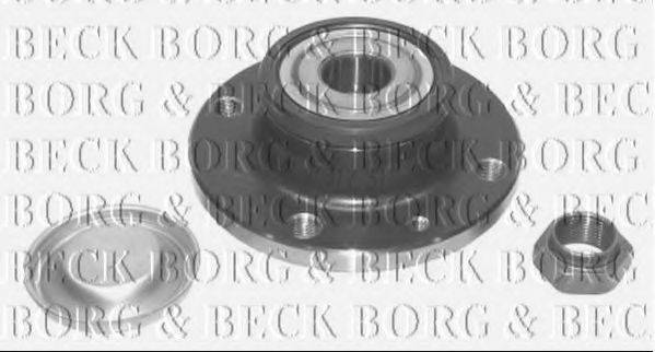 Комплект подшипника ступицы колеса BORG & BECK BWK929