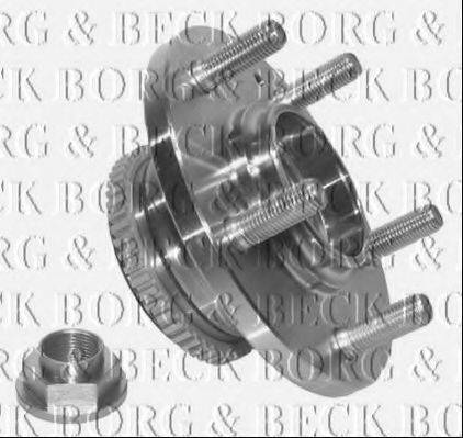 Комплект подшипника ступицы колеса BORG & BECK BWK936