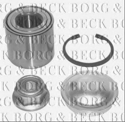 BORG & BECK BWK966 Комплект подшипника ступицы колеса