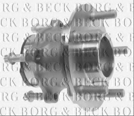 Комплект подшипника ступицы колеса BORG & BECK BWK995