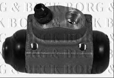 Колесный тормозной цилиндр BORG & BECK BBW1711
