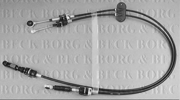 BORG & BECK BKG1049 Трос, ступенчатая коробка передач
