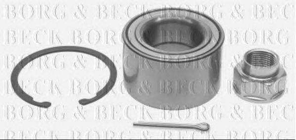BORG & BECK BWK1009 Комплект подшипника ступицы колеса