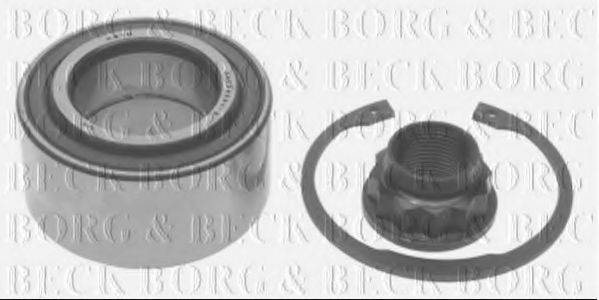 BORG & BECK BWK1014 Комплект подшипника ступицы колеса