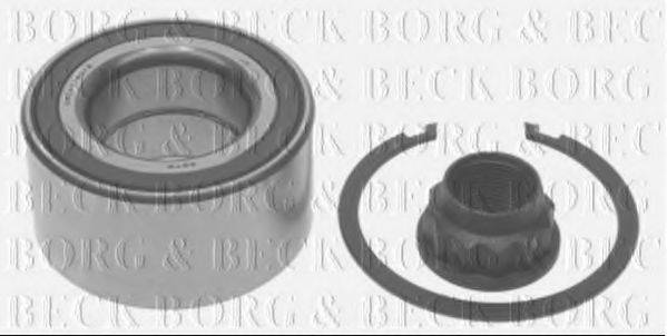 BORG & BECK BWK1016 Комплект подшипника ступицы колеса