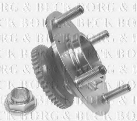 BORG & BECK BWK1025 Комплект подшипника ступицы колеса
