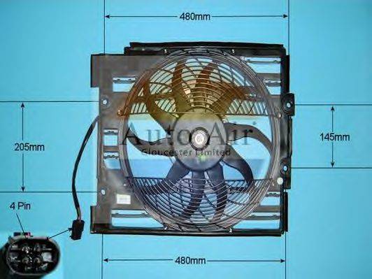 Электродвигатель, вентилятор радиатора AUTO AIR GLOUCESTER 05-1111