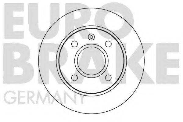 EUROBRAKE 5815202526 Тормозной диск
