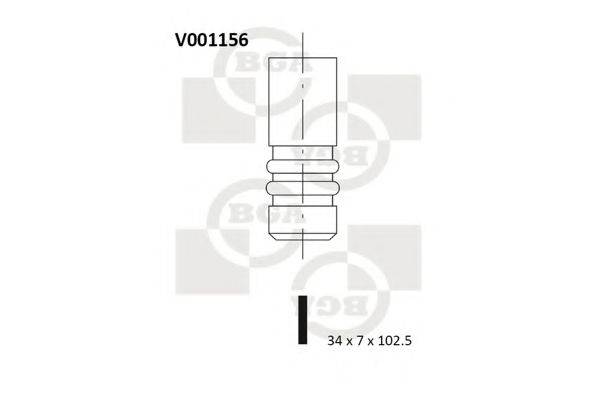 BGA V001156 Выпускной клапан
