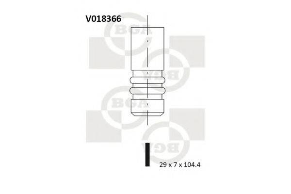BGA V018366 Выпускной клапан