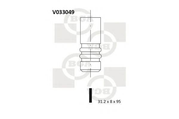 Выпускной клапан BGA V033049