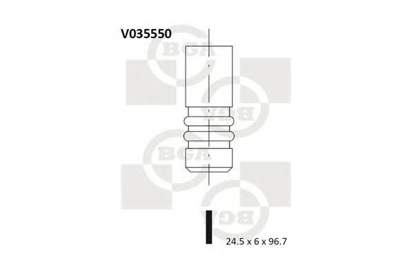 Выпускной клапан BGA V035550
