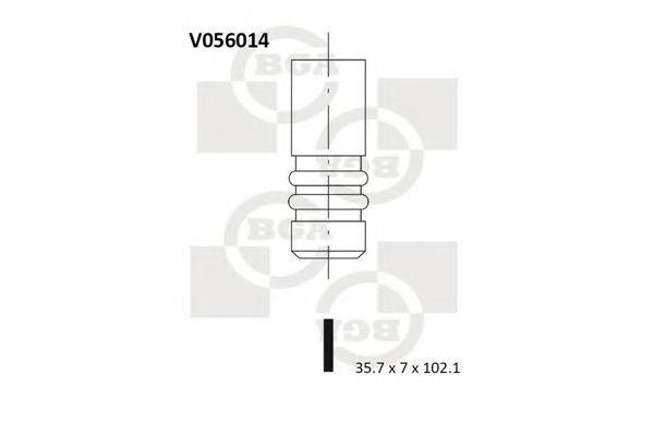 Впускной клапан BGA V056014