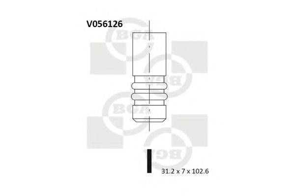 BGA V056126 Выпускной клапан