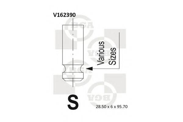 BGA V162390 Впускной клапан