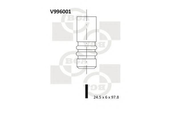 BGA V996001 Выпускной клапан