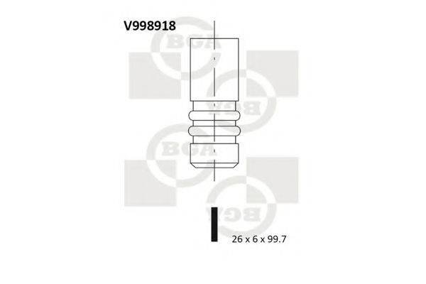 BGA V998918 Впускной клапан