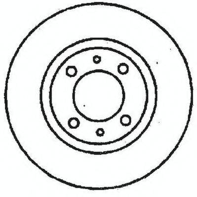 Тормозной диск JURID 561120JC