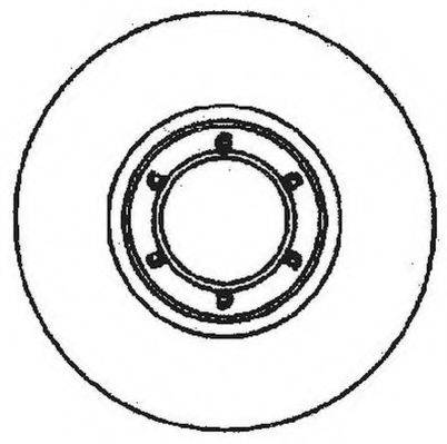 Тормозной диск JURID 561171JC