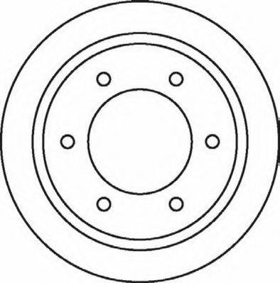 Тормозной диск JURID 562064JC