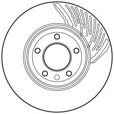 Тормозной диск JURID 562360JC