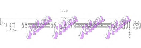 BROVEX-NELSON H3631 Тормозной шланг